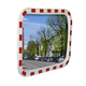 Зеркало дорожное со световозвращающей окантовкой прямоугольное 400Х600 мм
